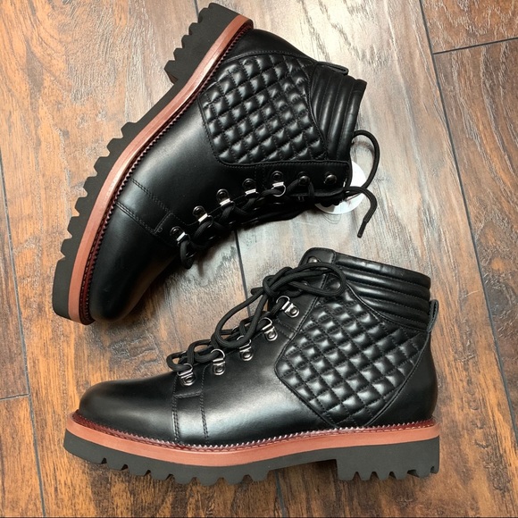 NWT Blondo Helen Waterproof Hiker Boot in Black - Picture 8 of 12